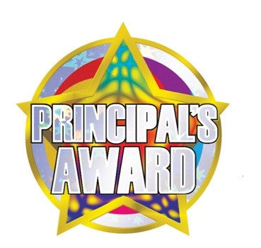 Principal's Foil Award Stickers