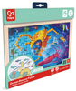 Hape Double Sided Colouring Puzzle - Ocean Rescue 48pc