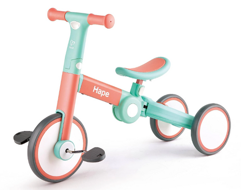 Hape Transforming Rider: Pink & Turquoise