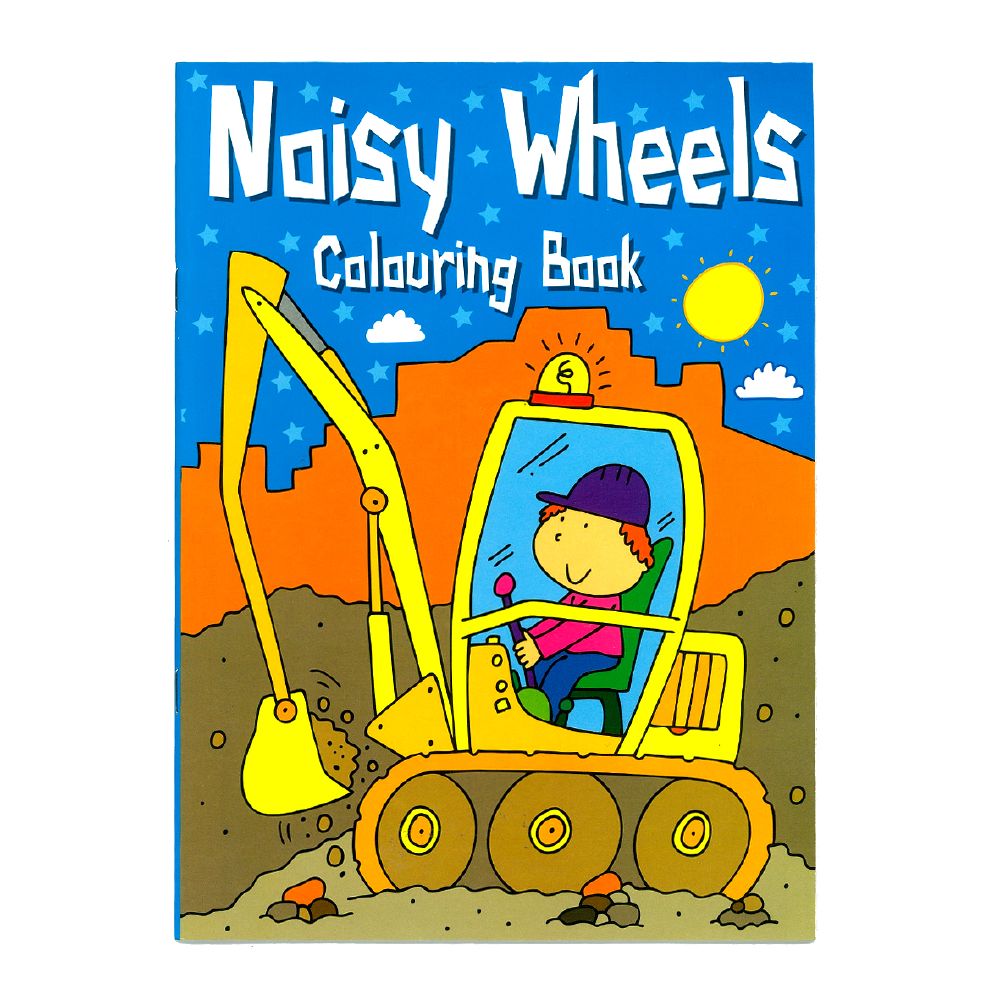 Colouring Book - Noisy Wheels