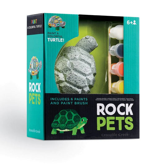 Crocodile Creek Rock Pet Panting Set - Turtle