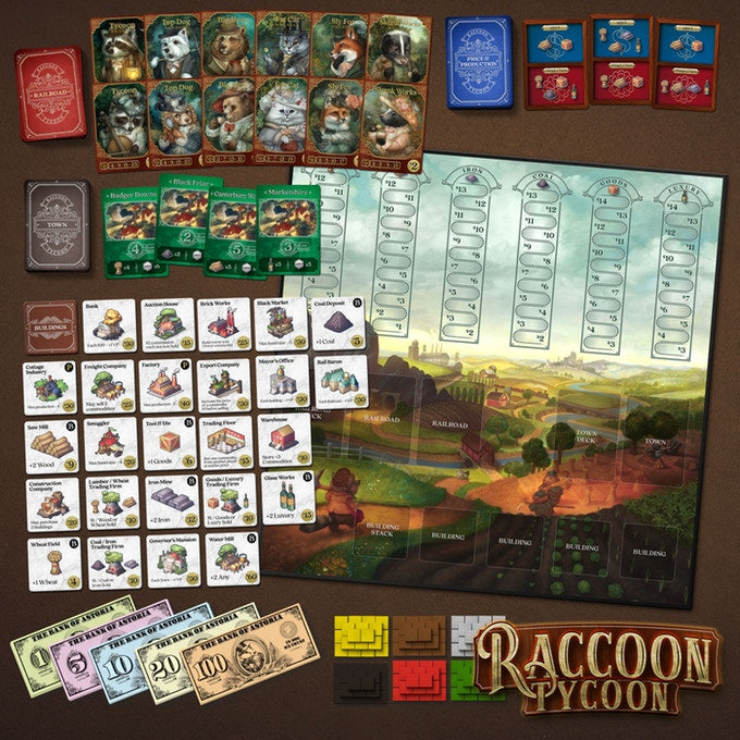 Raccoon Tycoon Game