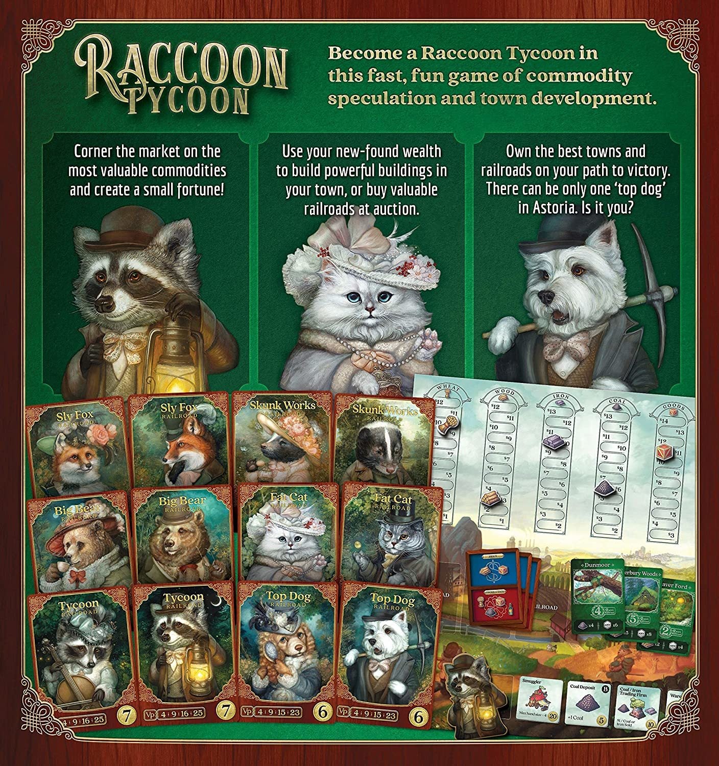 Raccoon Tycoon Game