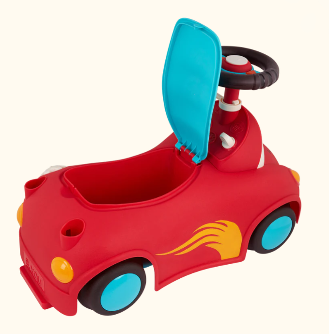 Rollin' Riders - Freddy Zoom Ride-On Race Car