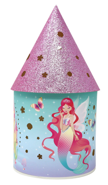 Pink Poppy Shimmering Mermaid Colour Changing Lantern