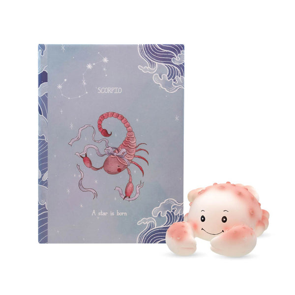 Signs of the Zodiac Teether Gift Set - Scorpio