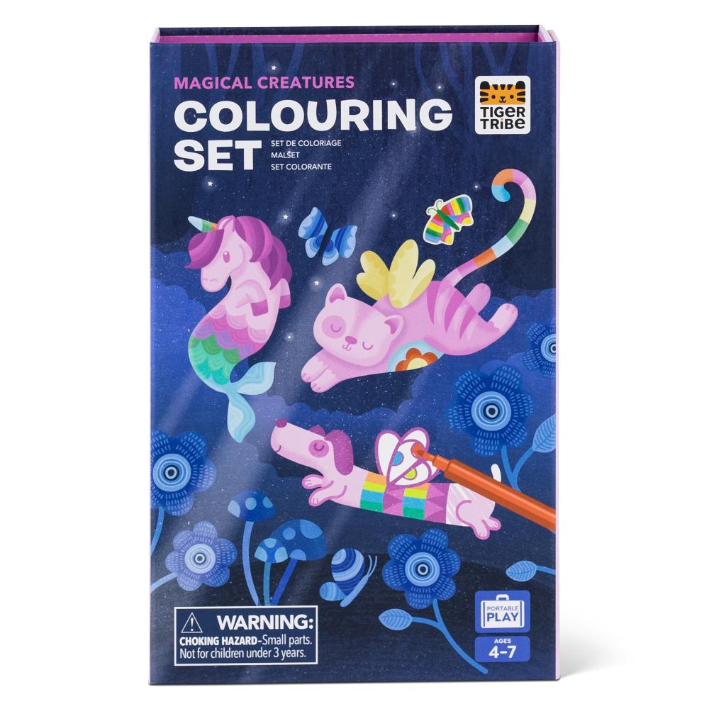 Tiger Tribe Colouring Set - Magical Creatures