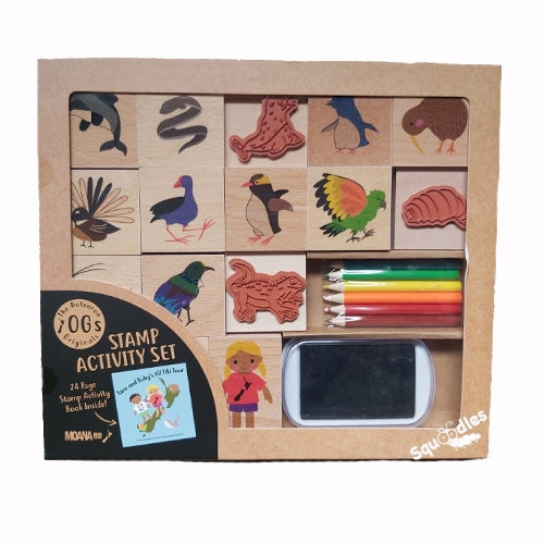 Stamp Kit - Tane and Ruby's NZ Tiki Tour