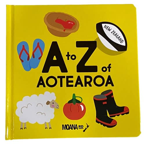 A-Z of Aotearoa Board Book