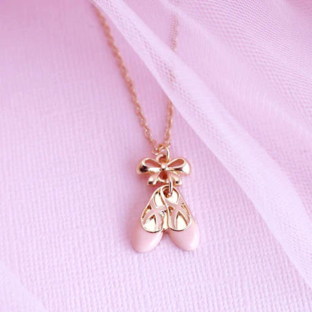 Ballet Slippers Necklace