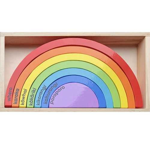 Te Reo Rainbow Blocks