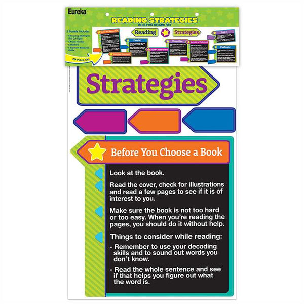 Reading Strategies Bulletin Board Set