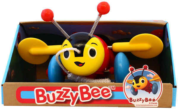 Buzzy Bee™ Wooden Pull-Along Toy