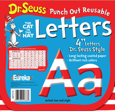 Dr Seuss™ Striped Letters