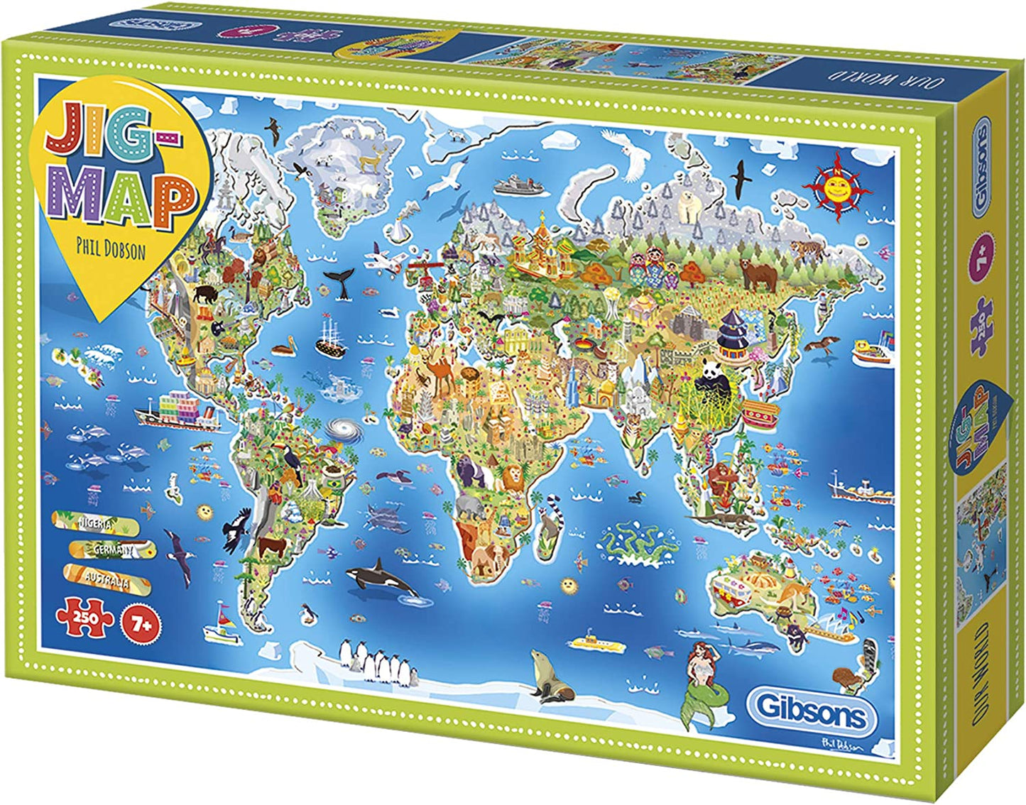 Jigmap - Our World 1000pc Puzzle