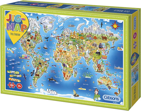 Jigmap - Our World 1000pc Puzzle