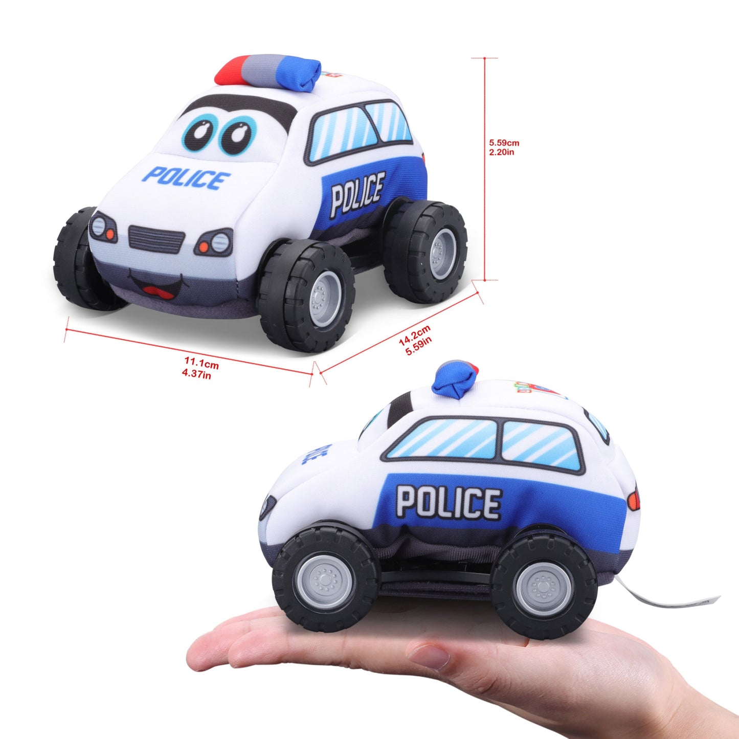 BB Junior My First Soft Car - Police Car