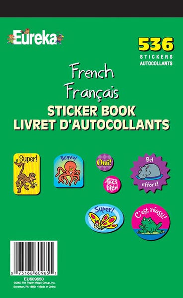 French Sticker Book