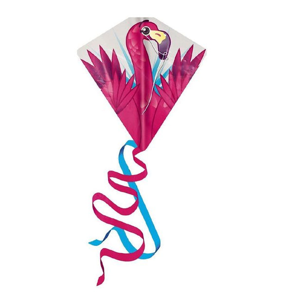 Pop Up Flamingo Diamond Kite