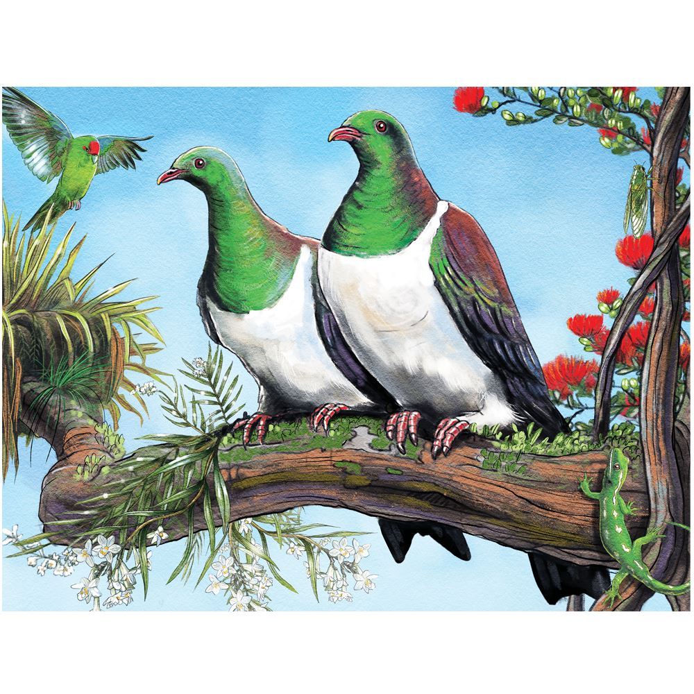 Pohutukawa & Kereru 300pc Puzzle