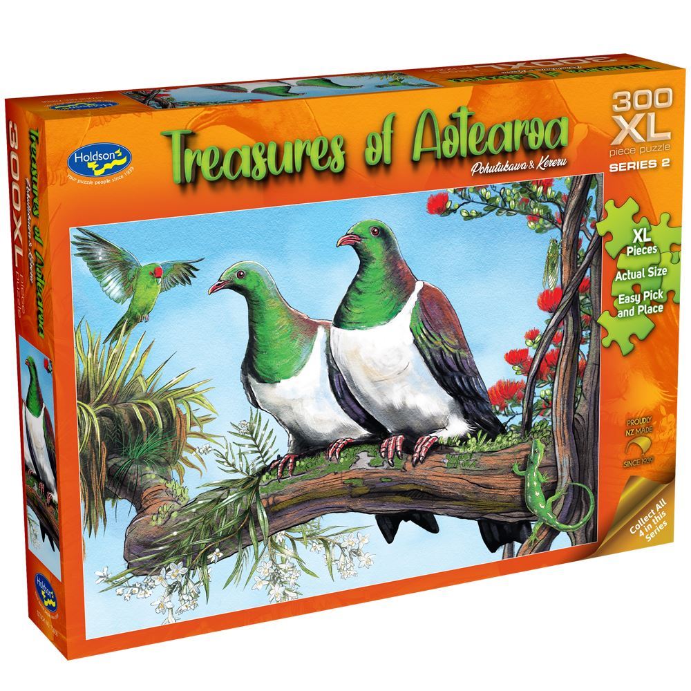 Pohutukawa & Kereru 300pc Puzzle