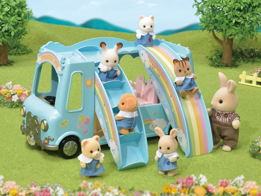 Sylvanian Families Sunshine Nursery Bus