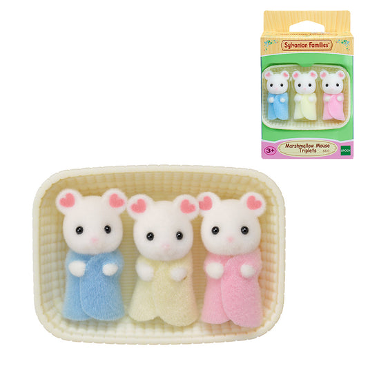 Sylvanian Families Marshmellow Mouse Triplets