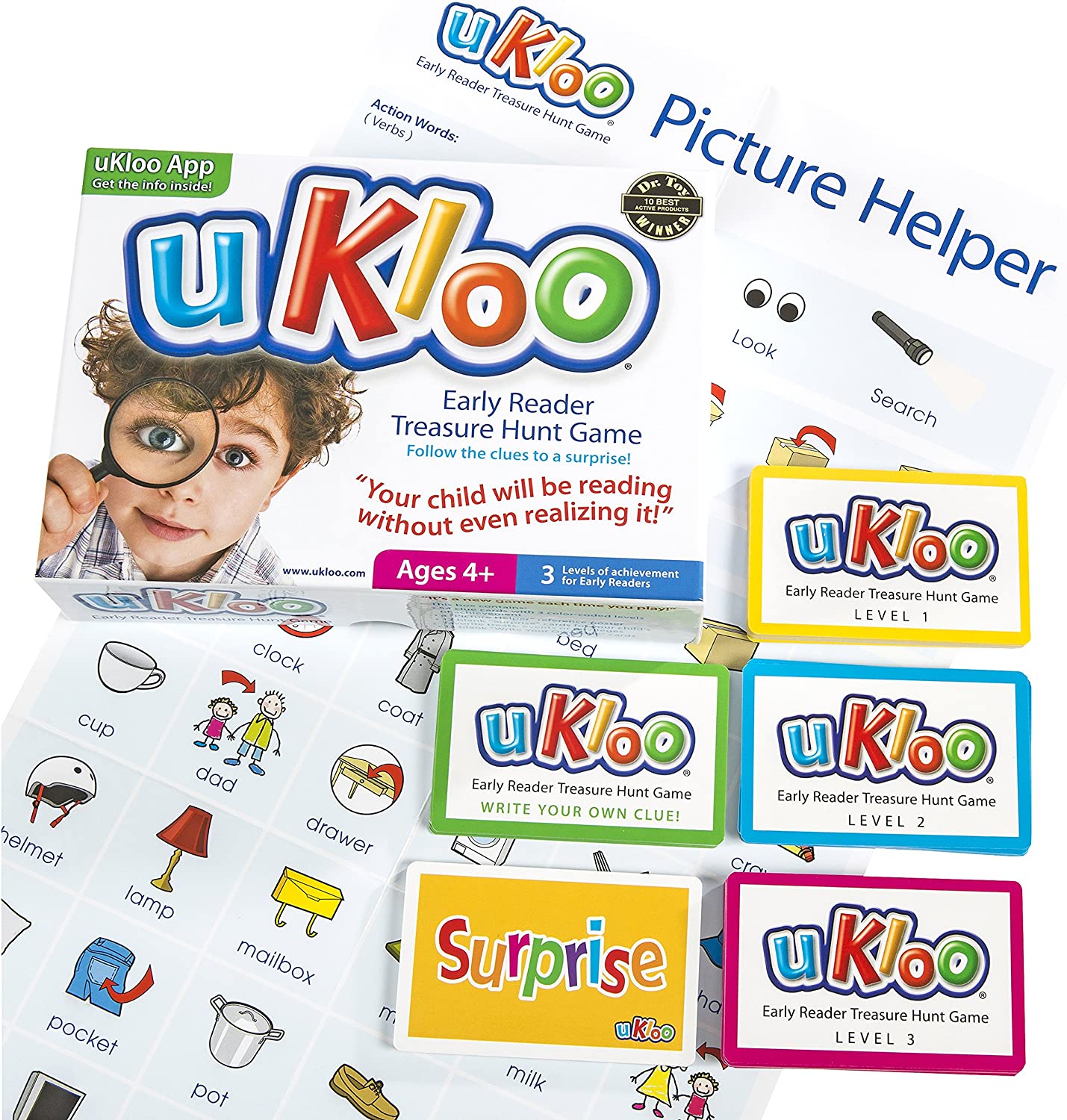 uKloo Early Reader Treasure Hunt Game