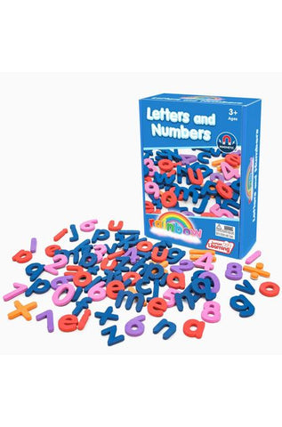 Magnetic Letters and Numbers