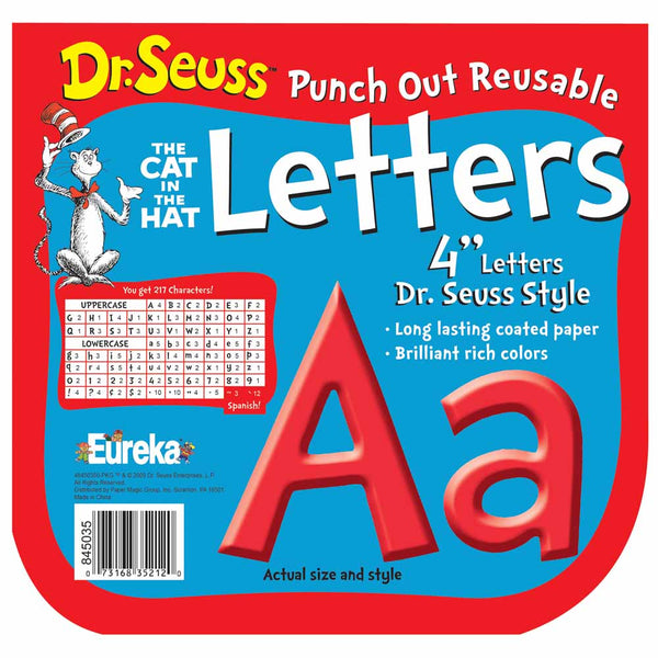 Dr Seuss ™ Red Letters