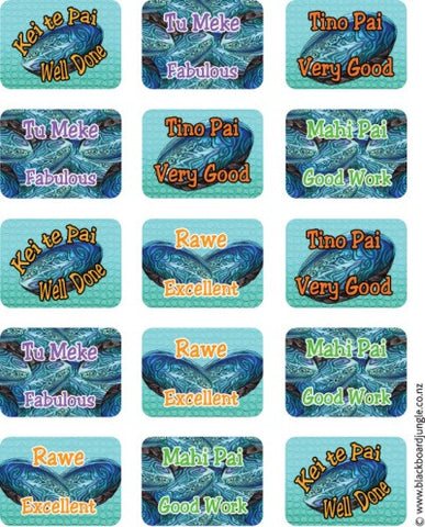 Paua Shell Stickers