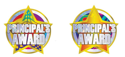 Principal's Foil Award Stickers