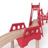 Hape Extended Double Suspension Bridge