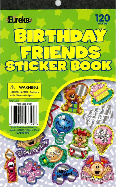 Birthday Friends Sticker Book