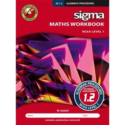 Algebraic Procedures Workbook (NCEA Level 1)