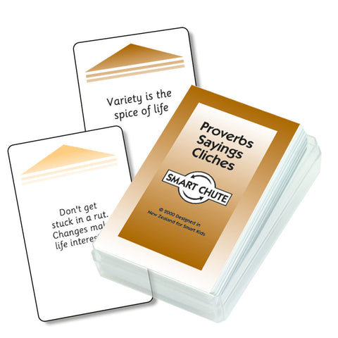 Proverbs, Saying and Cliches Card Pack