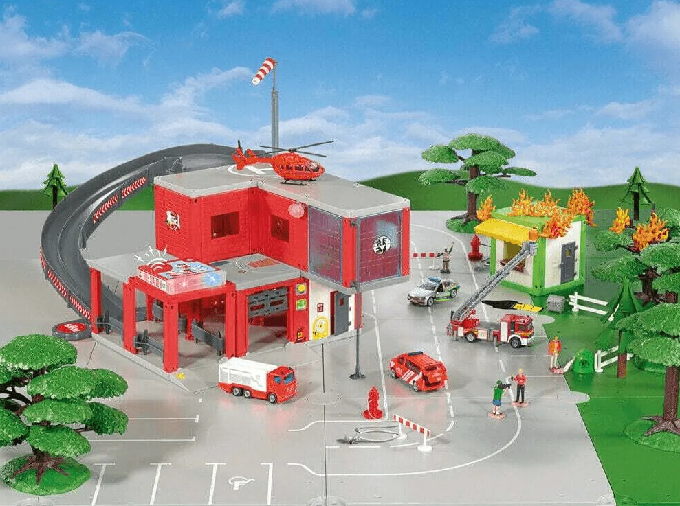 Siku World Fire Station with Lights & Sounds