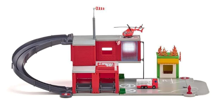 Siku World Fire Station with Lights & Sounds