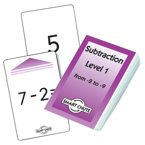 Subtration Level 1 Card Pack