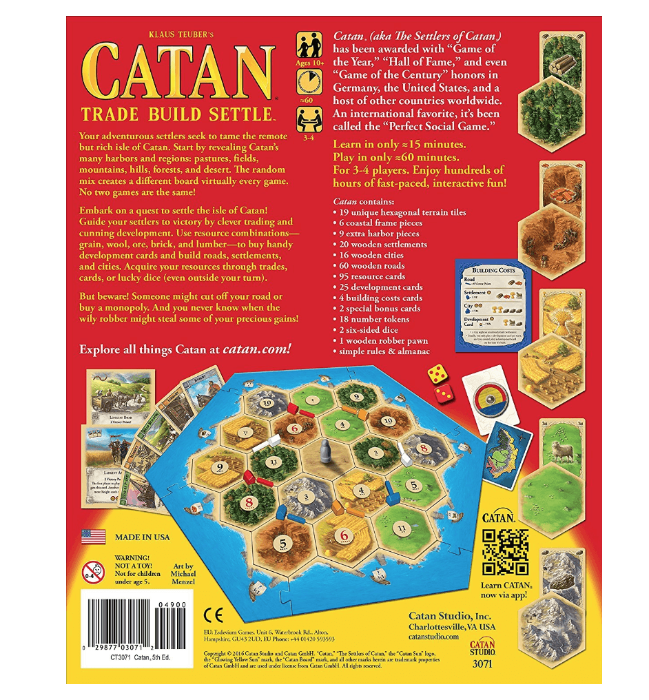 Catan Game (5th Edition)