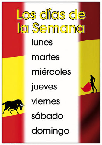 Spanish Days of the Week
