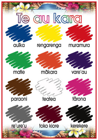 Cook Islands Maori Colours