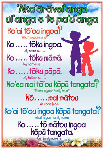Cook Islands Maori Questions