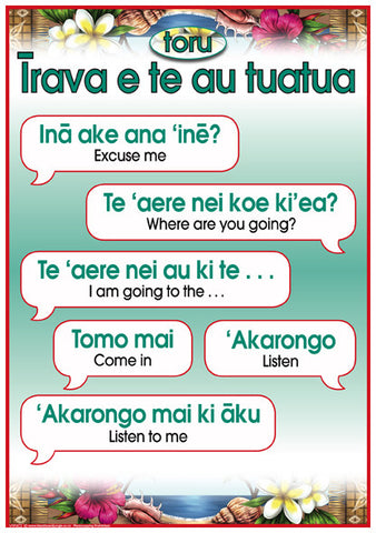 Cook Islands Maori Phrases 3
