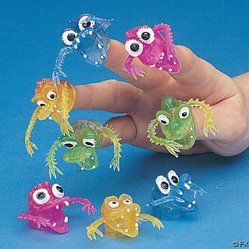 24 Creature Monster Finger Puppets