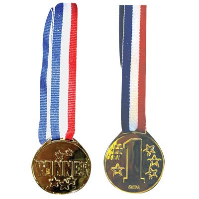 12 Gold Winner's Medals